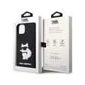 Miniatyrbillede 8 af 8: Karl Lagerfeld 3D Rubber NFT Choupette - iPhone 14 Plus cover (sort)