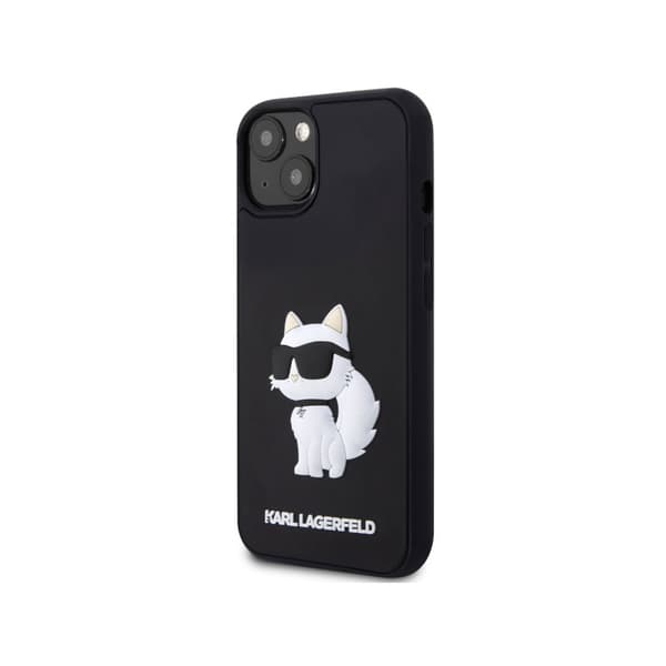 Karl Lagerfeld 3D Rubber NFT Choupette - iPhone 14 Plus cover (sort)