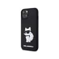 Miniatyrbillede 2 af 8: Karl Lagerfeld 3D Rubber NFT Choupette - iPhone 14 Plus cover (sort)