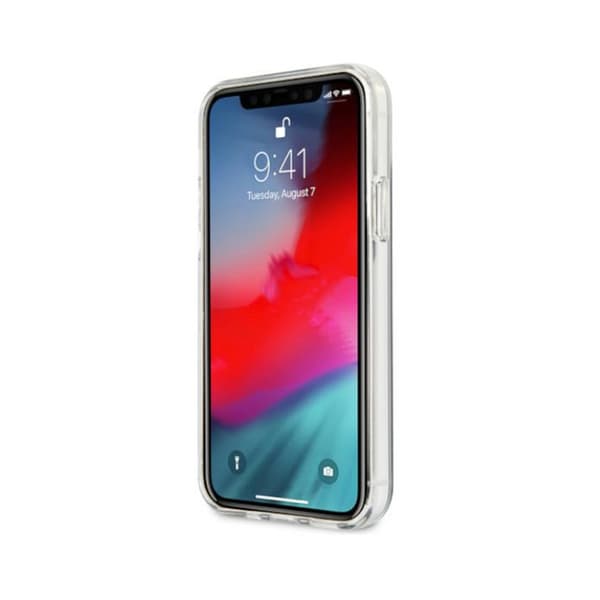 BMW Motorsport Tricolor - iPhone 12 Pro Max -suojakuori (läpinäkyvä)