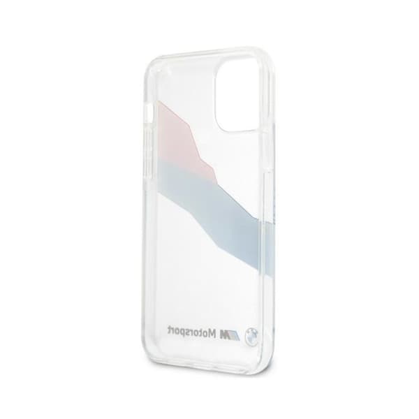 BMW Motorsport Tricolor - iPhone 12 Pro Max -suojakuori (läpinäkyvä)