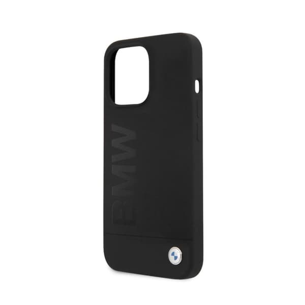 BMW Silikone Signature Logo Magsafe - iPhone 13 Pro Etui (Sort)