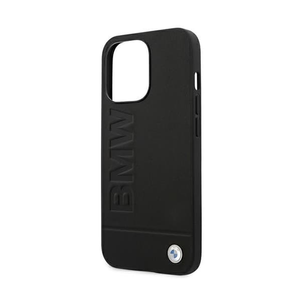 BMW Signature Logo Print - iPhone 13 Pro Max-skal (svart)