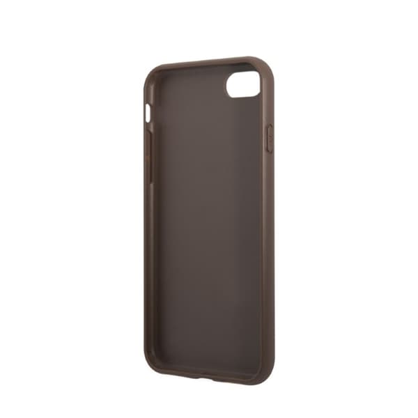 Guess 4G Big Metal Logo - Cover til iPhone SE (2022/2020) / 8 / 7 (Brun)