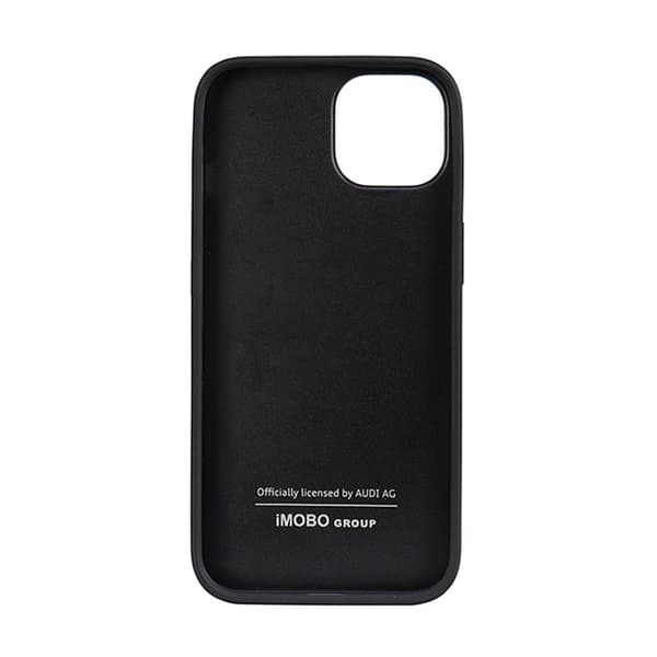 Audi ægte læder - iPhone 14 cover (sort)