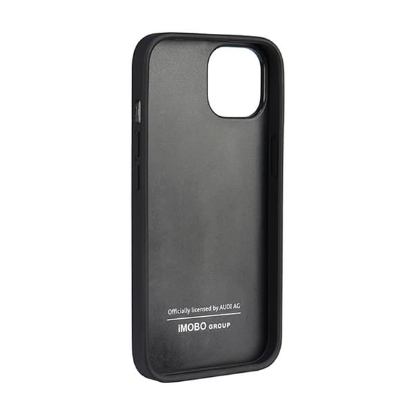 Audi ægte læder - iPhone 14 cover (sort)