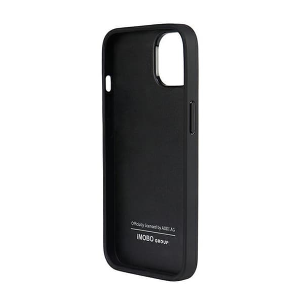 Audi ægte læder - iPhone 14 cover (sort)