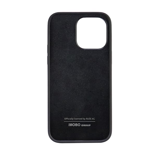 Audi Syntetiskt Läder - iPhone 14 Pro Max Skal (Svart)