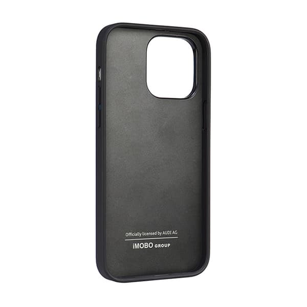 Audi Syntetiskt Läder - iPhone 14 Pro Max Skal (Svart)
