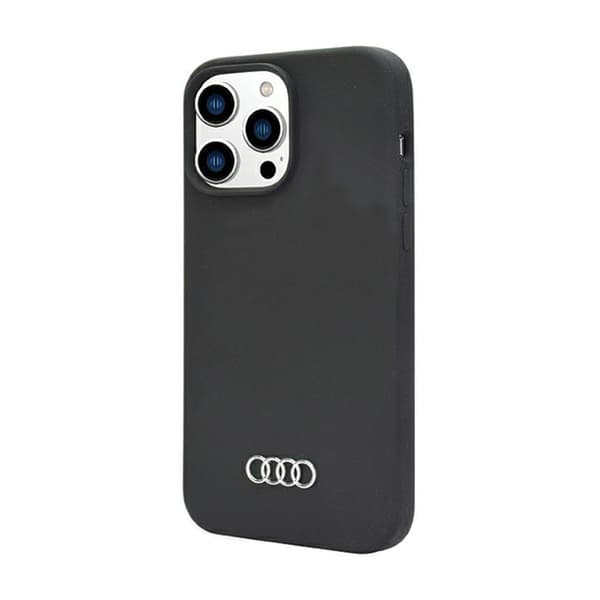 Audi silikonskal - iPhone 14 Pro-skal (svart)