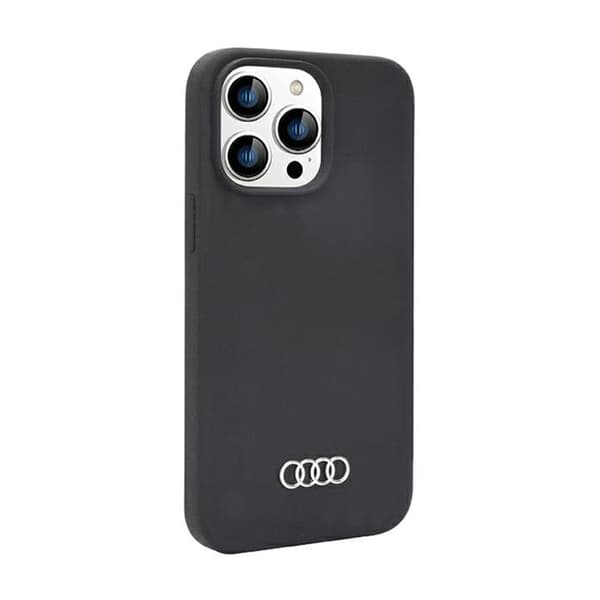 Audi silikonskal - iPhone 14 Pro-skal (svart)