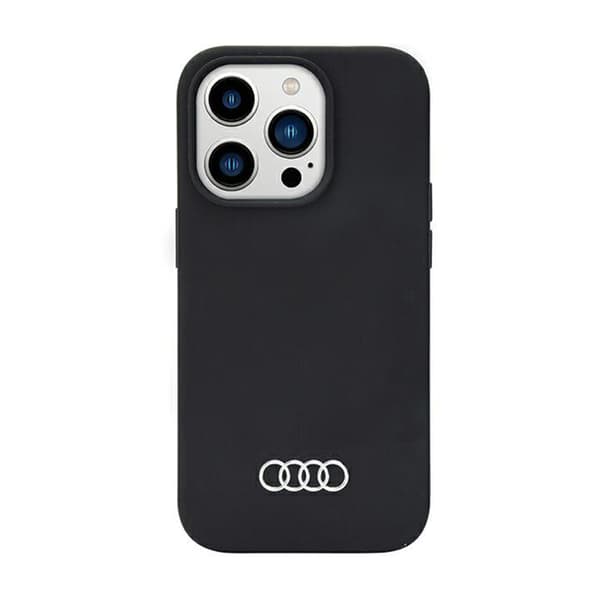 Audi silikonskal - iPhone 14 Pro-skal (svart)