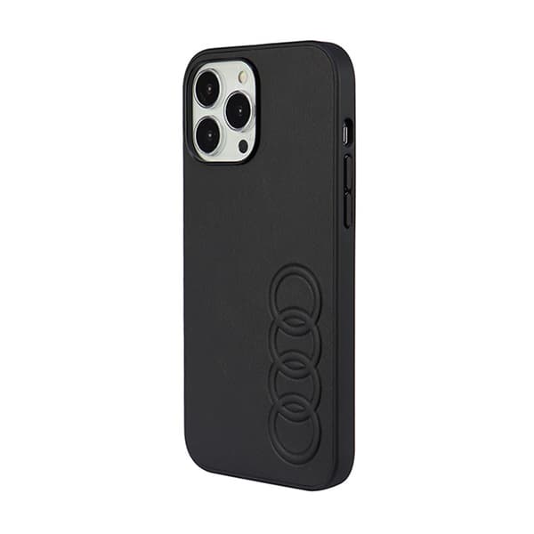 Audin synteettinen nahka - iPhone 13 Pro Max -kotelo (musta)