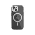 Pikkukuva 1 / 5: Moshi iGlaze MagSafe - iPhone 15 -kotelo (Luna Silver)