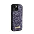 Pikkukuva 4 / 8: Guess Strassilla koristeltu metallilogo - iPhone 15 -kotelo (Vaaleanpunainen)