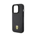 Miniatyrbillede 6 af 8: Ferrari Carbon Metal Logo MagSafe - iPhone 15 Pro cover (sort)