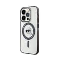 Pikkukuva 2 / 8: Karl Lagerfeld IML Karl Head MagSafe - iPhone 15 Pro -suojakuori (kirkas)