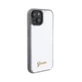Miniatyrbillede 4 af 8: Guess Sequin Script Metal - iPhone 15 cover (sølv)