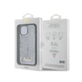 Miniatyrbillede 8 af 8: Guess Sequin Script Metal - iPhone 15 cover (sølv)