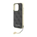 Pikkukuva 6 / 8: Guess 4G Charms Collection - iPhone 15 Pro -kotelo (harmaa)