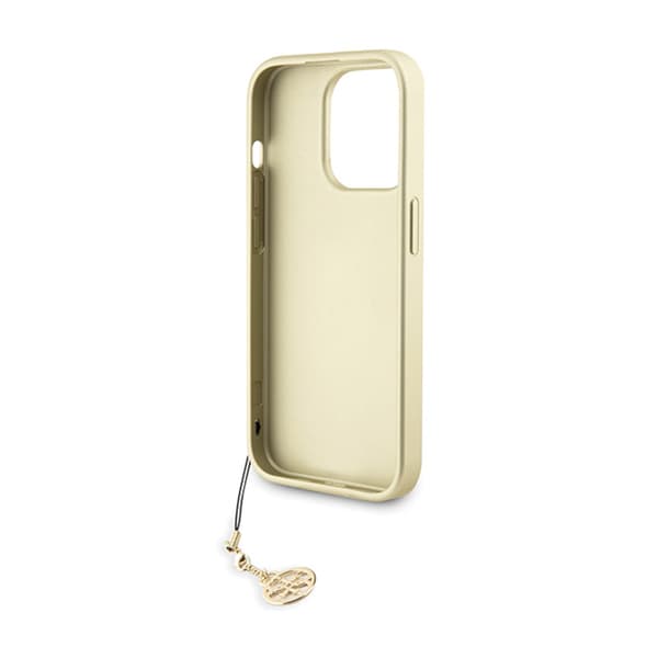 Guess 4G Charms Collection - iPhone 15 Pro -kotelo (harmaa)