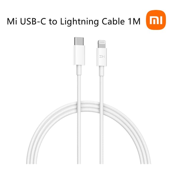 Mi USB-C to Lightning Cable (White) 1M MFI Certified