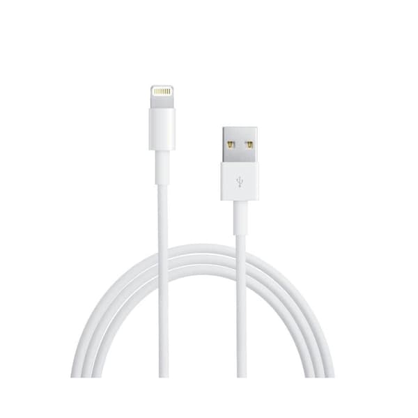 Apple Lightning-kabel till USB, 2 meter (MD819ZM), Bulk