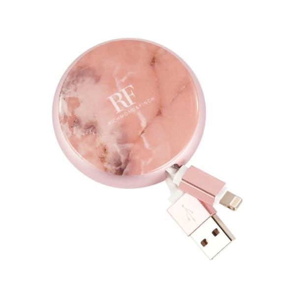 Richmond & Finch Sladdvinda Micro USB - Rosa Marmor