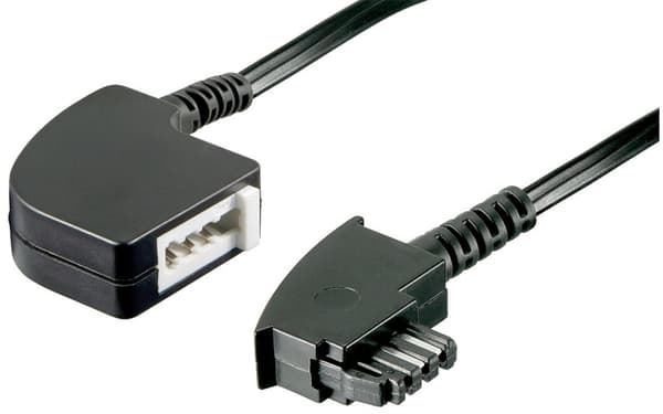 TAE-F-forlængerkabel 4-pin