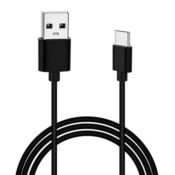 Original Xiaomi USB till USB Typ C Laddnings- och synkroniseringskabel 1,2m - Svart