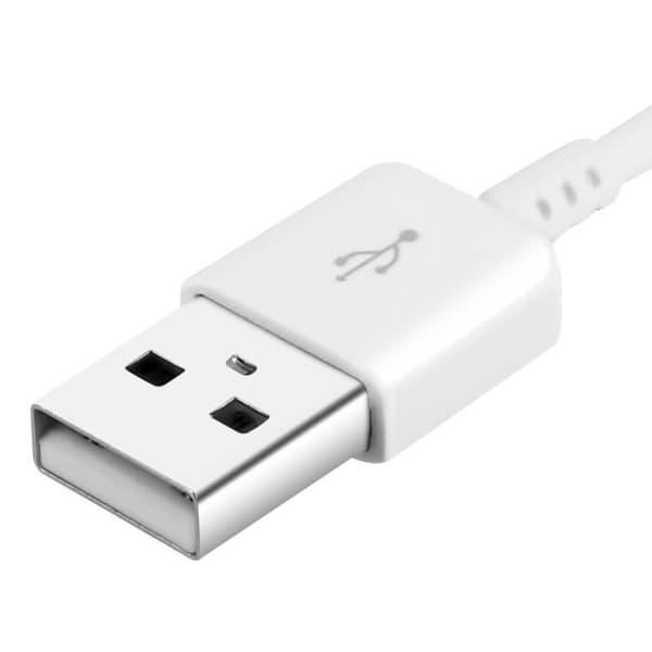 USB till USB typ C kabel Original Samsung EP-DW700CWE Vit laddning och synk
