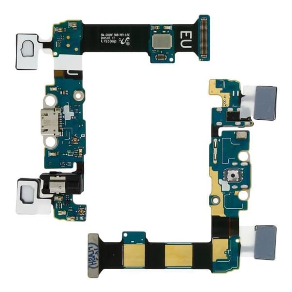 Laddplatta med Micro-USB-uttag + Micro + Samsung Galaxy S6 Edge Plus-uttag