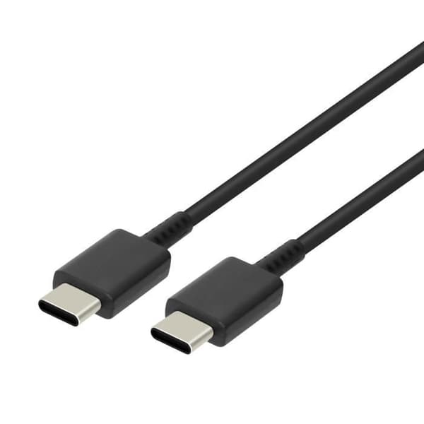 USB-C till USB-C-kabel 60W Laddning och synkronisering 1m Original Samsung Black