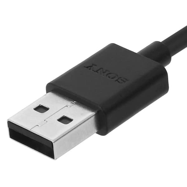 Original Sony USB till USB Typ C-kabel Svart - Längd 1m