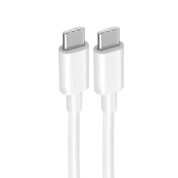 USB-C till USB-C-kabelintensitet 5A Laddning och synkronisering 1,5 m Xiaomi Vit