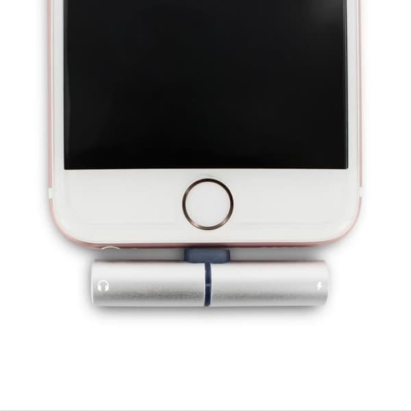 2 i 1 Lightning till 3,5 mm Jack och Lightning-adapter