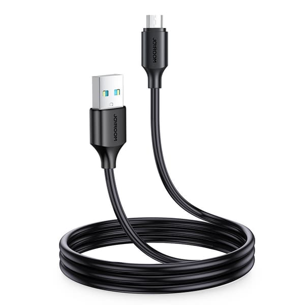 Joyroom USB-A - Micro USB 480Mb/s 2.4A 1m kaapeli musta (S-UM018A9)