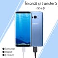 Miniatyrbillede 6 af 6: USB -typ C -kabel - USB -typ C - Snabb belastning 25W - Samsung - 1 m - Svart