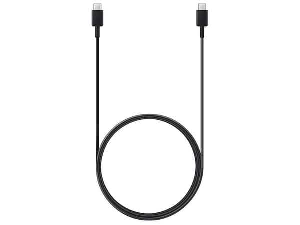 USB -typ C -kabel - USB -typ C - Snabb belastning 25W - Samsung - 1 m - Svart