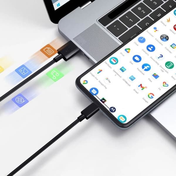 Motorola USB-kabel Svart