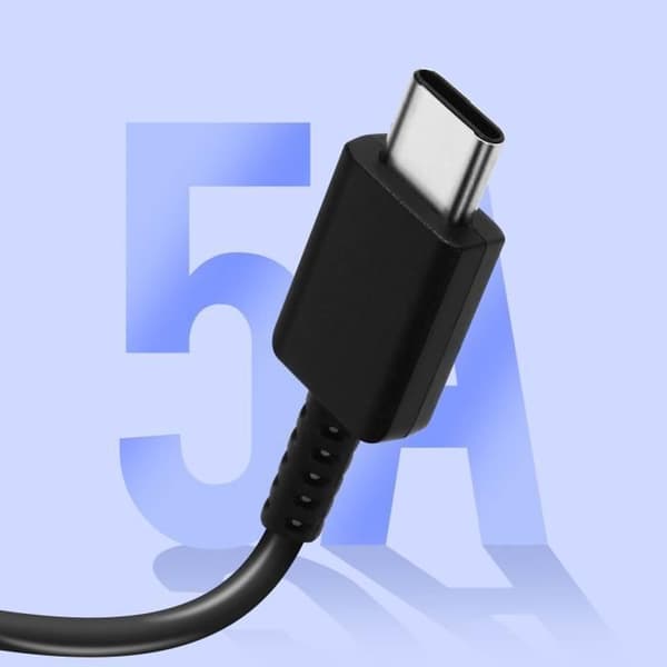 Officiell Samsung EP-DN980 USB C till USB C-kabel 5A Laddning och överföring Svart 1m