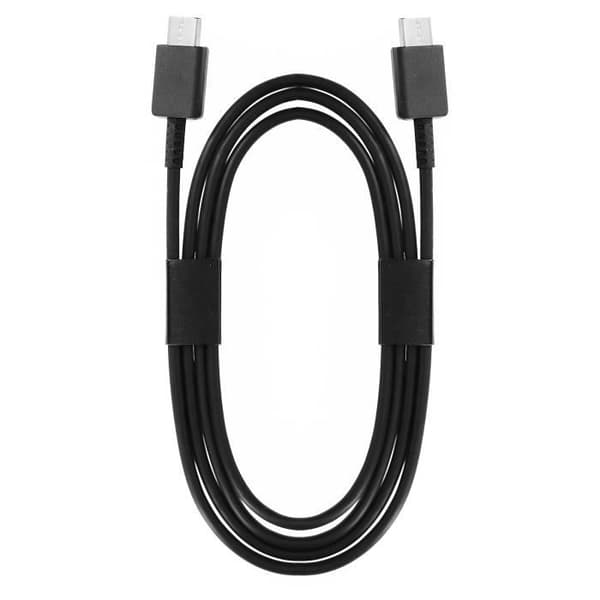 Officiell Samsung EP-DN980 USB C till USB C-kabel 5A Laddning och överföring Svart 1m