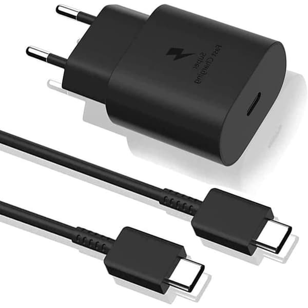 Samsung snabbladdare 25W, USB typ C portkabel Samsung ultrasnabbladdare Laddare Kompatibel med Samsung Galaxy S22-S2[152]