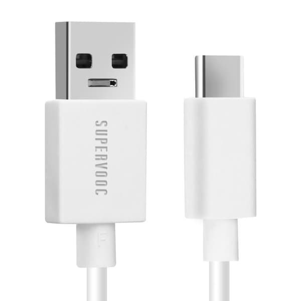 USB till USB-C laddningskabel - OPPO - DL136 - 65W - SuperVOOC - 1m