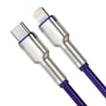 Miniatyrbilde 9 av 11: USB-C cable for Lightning Baseus Cafule, PD, 20W, 1m (green)