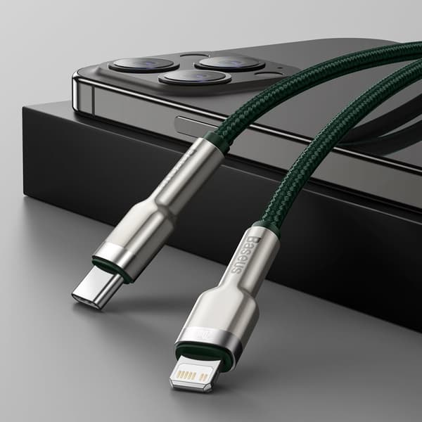 Baseus USB-C cable for Lightning 2m (green)