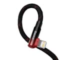 Miniatyrbild 3 av 5: Baseus USB-C to Lightning MVP 20W 1m Cable (Black-red)