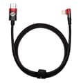 Miniatyrbild 5 av 5: Baseus USB-C to Lightning MVP 20W 1m Cable (Black-red)