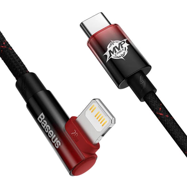 Baseus USB-C to Lightning MVP 20W 1m Cable (Black-red)