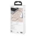 Miniatyrbilde 4 av 11: Baseus Type-C - Type-C cable Cafule Series Metal Fast charge/data 100W (20V/5A) 2m White (CATJK-D02)